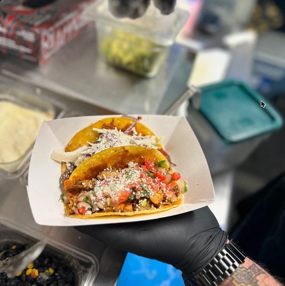 BLZN Tacos street tacos