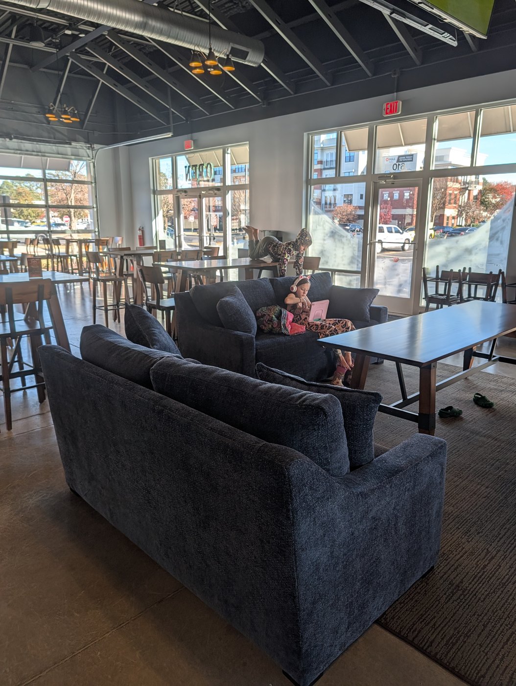 Lounge seating at Uptown